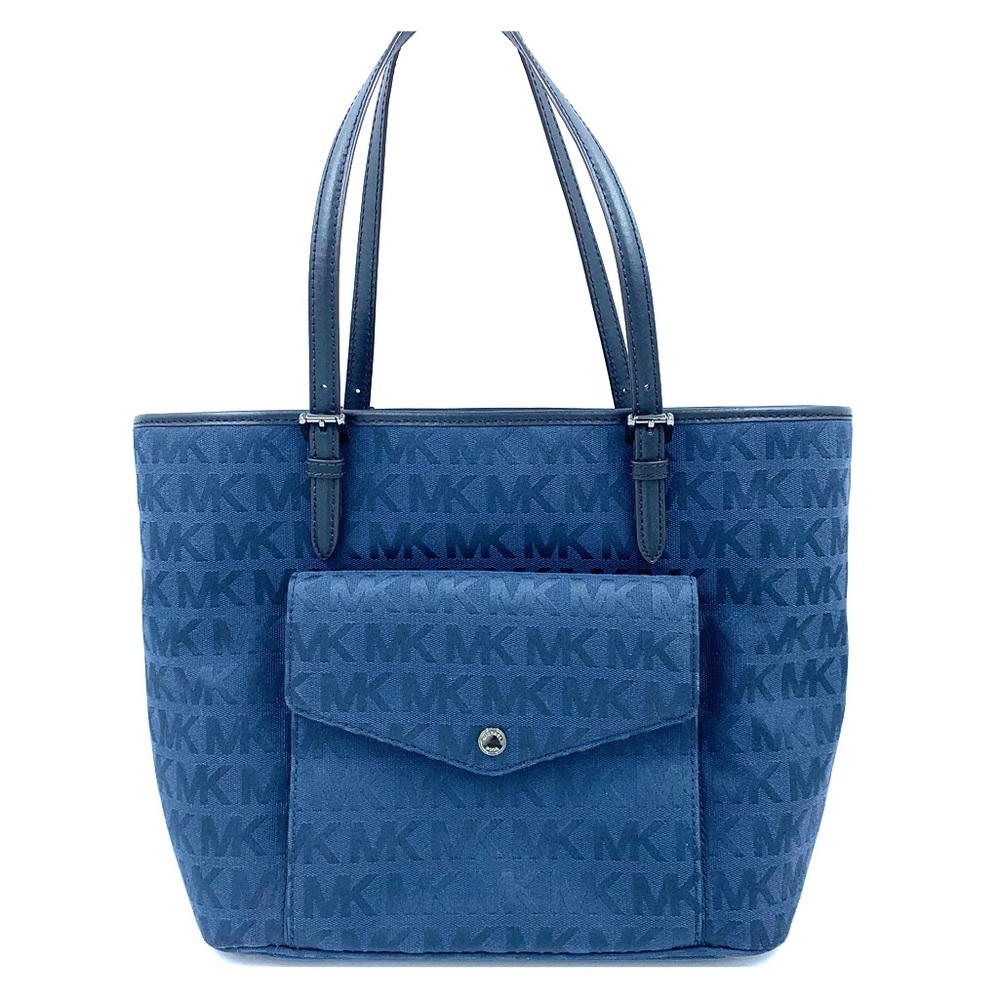 MICHAEL KORS Jet Set Tote Blue